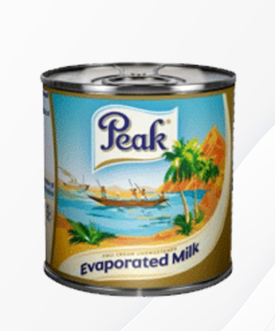 Peak Milk Evaporated Small – 170G – Osafuyi Tropical